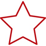 Decorative star to indicate getting started